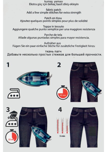 4'lü Paket (Lacivert) Ütü Ile Yapışan Dokuma Arma Patch Giysi & Kıyafetler Için Yama Kolay Uygulama indirimleri