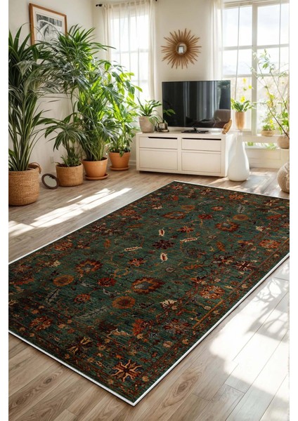 Konspet Tasarım Dijital Baskılı Dot Taban Salon-Mutfak-Yatak Odası Halısı