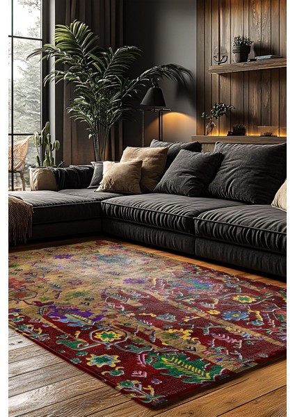 Eco Touch Süngersiz Konspet Tasarım Dijital Baskılı Salon Halısı Mutfak Halısı