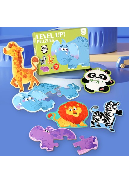 Sevimli Ahşap Karikatür Hayvan Yapboz Bulmaca Oyunu Montessori Bebek Bulmaca Oyuncağı Anaokulu Çocuğu Erken Öğrenme Eğitimi Için (Yurt Dışından) modelleri