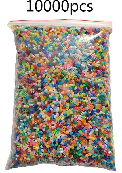 2.6mm Mini Hama Boncukları Sigorta Boncukları Seti 1 0000 Adet Aksesuarlı Pegboard Bulmacalar Oyuncak Perler Oyuncaklar Çocuklar Için Yaratıcı Oyuncaklar (Yurt Dışından)