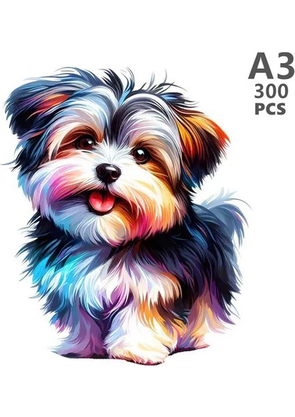 Yavru Köpek Kedi 3D Hayvan Bulmacaları Ahşap Bulmaca Yetişkin Çocuklar Yapboz Bulmacaları Montessori Oyunları Çocuklar Noel Hediyeleri Oyuncaklar (Yurt Dışından)