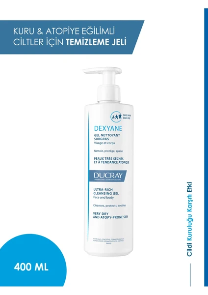 Dexyane Gel Nettoyant Surgras400 Ml