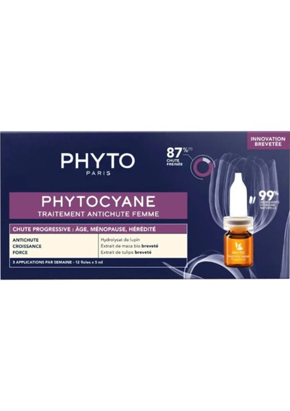 cyane Kadın Tipi Kronik Bakım Serumu 12x5 ml