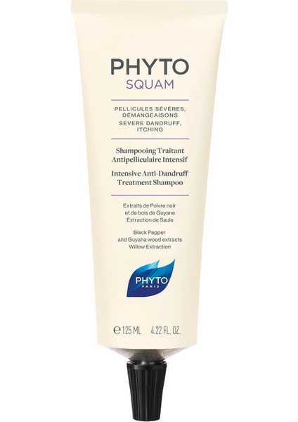 Phytosquam Intense Shampoo Kepeğe Karşı Etkili Yoğun Tedavi Şampuanı 125 ml