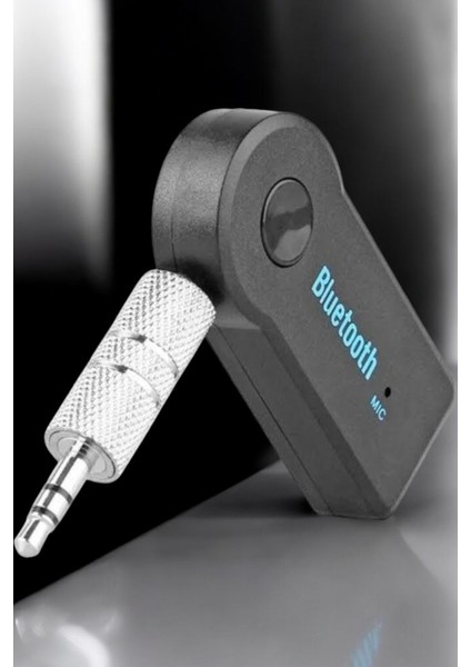 Kablosuz Bluetooth Aux Araç Kiti Siyah Hafıza Kartlı fırsatları