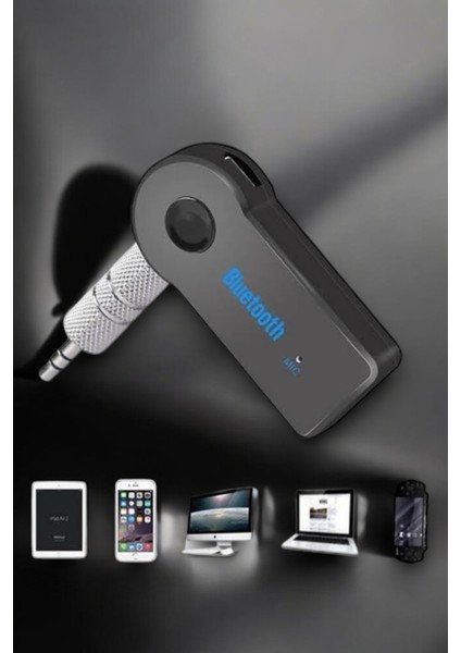 Kablosuz Bluetooth Aux Araç Kiti Siyah Hafıza Kartlı indirimleri