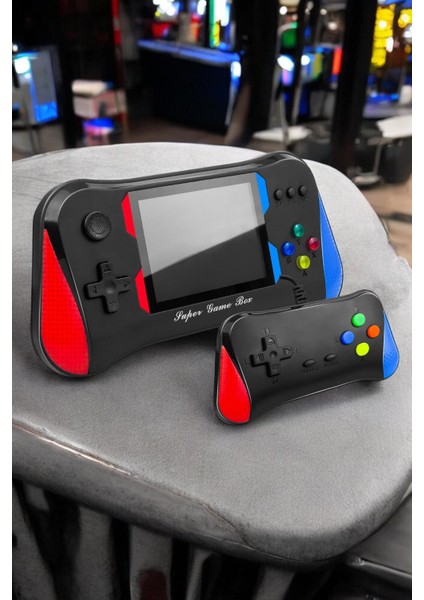 Gamepad Joystick 500 Oyunlu Retro Oyun Konsolu Tv Bağlantı Özellikli 2 Kişilik Destekli fırsatları