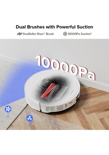 10000PA Ultra Emiş Gücü Hepa Filtreli Premium Akıllı Robot Süpürge | Ekstra Kenar Paspaslama Sistemi | Kendi Kendini Temizleme | Onerous Lambader Hediye! modelleri