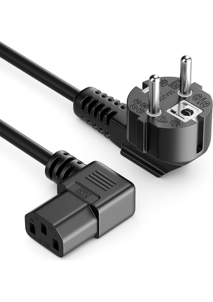 Bilgisayar Kasa Monitör C13 Ekran Güç Power Kablosu 1.5 Metre