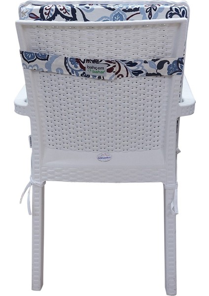 6 Adet Elit Yüksek Arkalı Minder Duck Bezi-Eltm Prm 111064 V003 V6