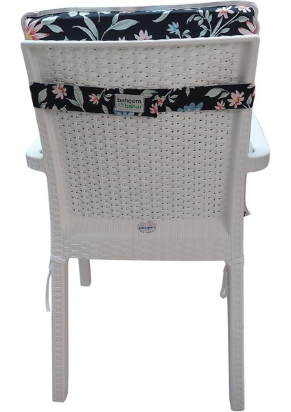 4 Adet Elit Yüksek Arkalı Minder Duck Bezi-Eltm-Prm 111089 V002 V4