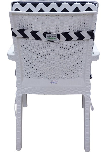 4 Adet Elit Yüksek Arkalı Minder Duck Bezi-Eltm Prm 042160 V15 V4