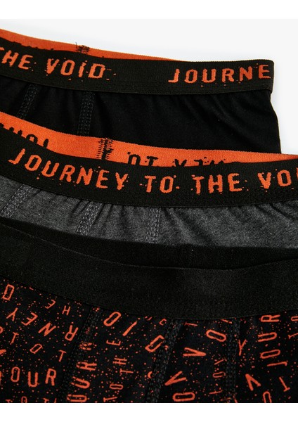 3'lü Boxer Seti Baskı Detaylı Çok Renkli Pamuklu indirimleri