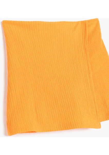 Dokulu Rahat Kesim Basic Şort Etek modelleri