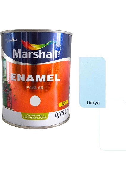 Enamel Sentetik Parlak Yağlı Boya 0.75 Lt Derya