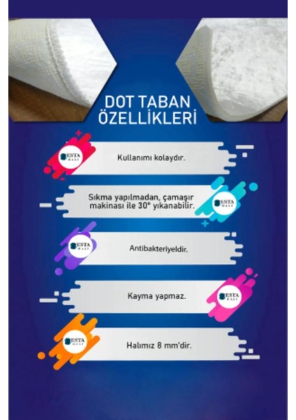 Dijital Baskı Kaymaz Taban Yıkanabilir Modern 2 ' Li Set Banyo Paspas Takımı