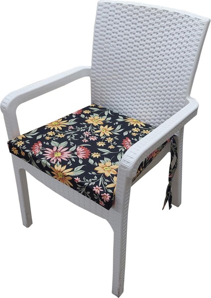6 Adet Duck Bezi Rattan Minderi-Eltm-Prm 111089 V001