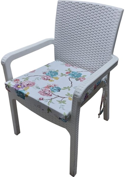 6 Adet Duck Bezi Rattan Minderi-Elit MINDER-32282-01