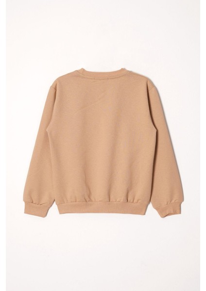 Vision Baskılı Erkek Çocuk Vizon Renk Eşofman Takım fiyatları