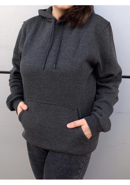 Unısex Kapşonlu Sweatshirt