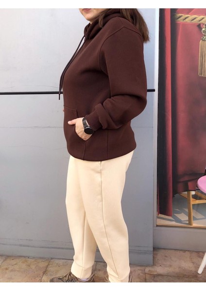 Unısex Kapşonlu Sweatshirt