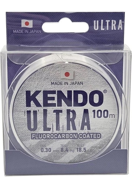 Ultra Fluorocarbon Coated 100M White Misina