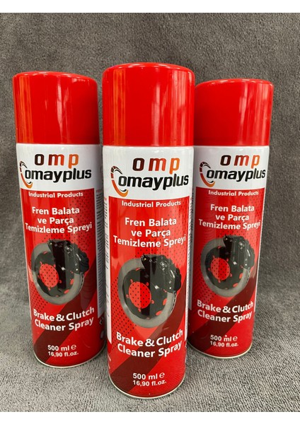Omay Fren Balata ve Parça Temizleme Spreyi (500 Ml) 1 Adet