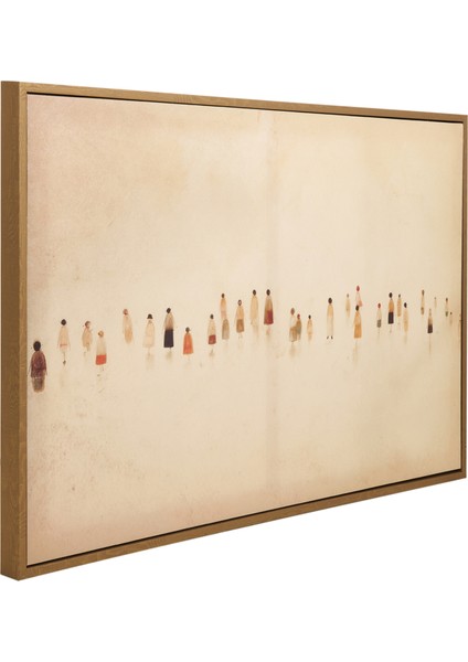 Deco Sociedad Tablo - Bej - 90X60 cm
