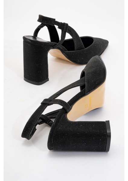 Kadın Topuklu Ayakkabı Siyah Sim fırsatları