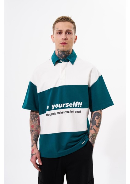 Be Yourself Prınted Polo Yaka