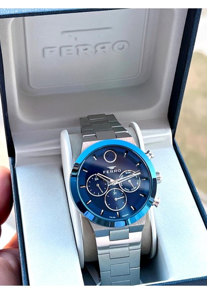 30 mt Suya Dayanıklı Çelik Kordon Kararma Renk Atma Yapmaz Erkek Kol Saati VS.BLKT.0050