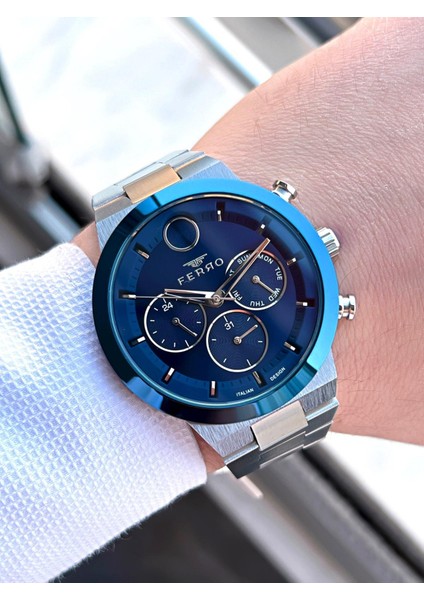 30 mt Suya Dayanıklı Çelik Kordon Kararma Renk Atma Yapmaz Erkek Kol Saati VS.BLKT.0050 fırsatları