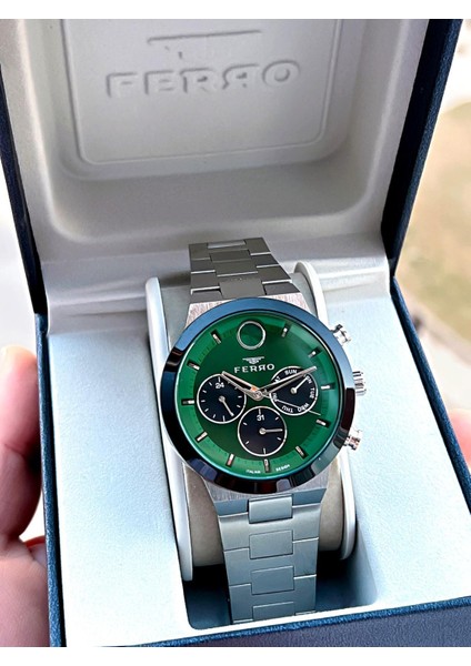 30 mt Suya Dayanıklı Çelik Kordon Kararma Renk Atma Yapmaz Erkek Kol Saati VS.BLKT.0048