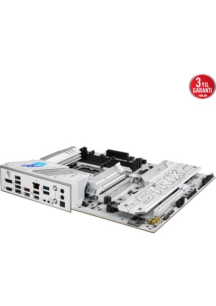 Rog Strıx B860-A Gamıng Wıfı Intel B860 LGA1851 Ddr5 9066 Dp HDMI Type-C 4x M2 Usb3.2 Gen 2x2 Wifi 7 + Bt Aura Rgb 2.5gbit Lan Atx 14+1+2+1 Güç Aşamaları, 1xgen5 M.2, Asus Aı Advisor