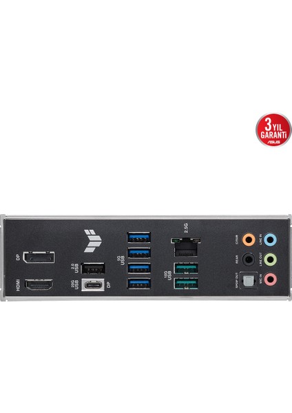 Tuf Gamıng B860M-PLUS Intel B860 LGA1851 Ddr5 8800 Dp HDMI Type-C 3x M2 Usb3.2 Gen 2x2 Aura Rgb 2.5gbit Lan Matx 12+1+2+1 Güç Aşamaları, 1xgen5 M.2, Ready For Advanced Aı Pc