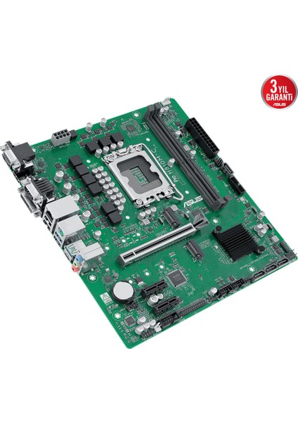 Pro H810M-C-CSM LGA1851 Ddr5 6400 Dp HDMI VGA DVI Çift M2 Usb3.2 Com Matx