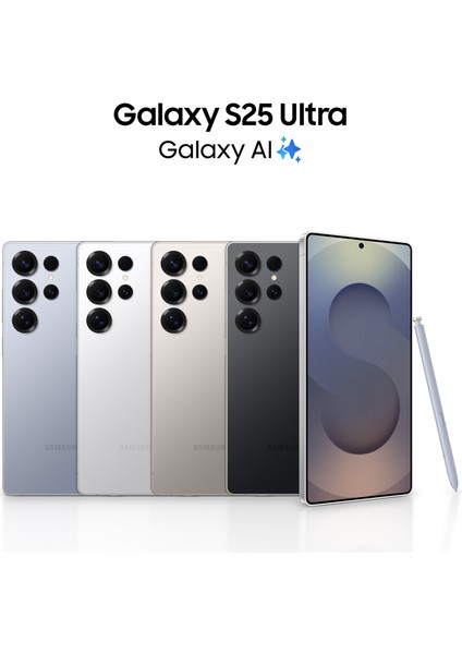 Galaxy S25 Ultra 1 Tb 12 GB Ram (Samsung Türkiye Garantili)
