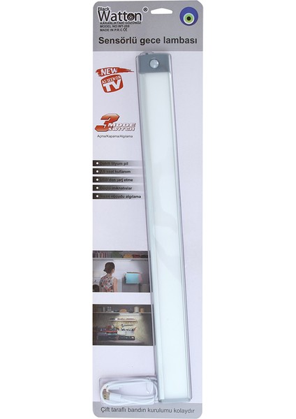 Sensörlü Şarjlı Dolap Lambası WT-288