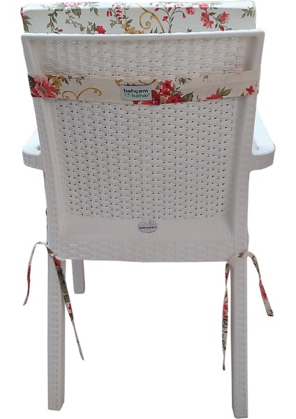 6 Adet Elit Yüksek Arkalı Minder Duck Bezi-Eltm-Prm 130267 V1 V6