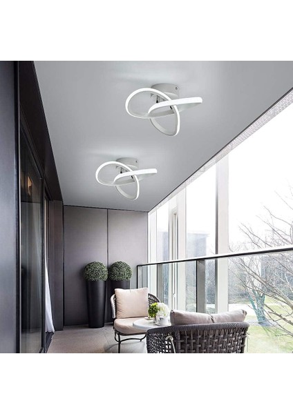 Elegance Modern Plafonyer Power LED Avize Beyaz Işık- Beyaz Kasa modelleri