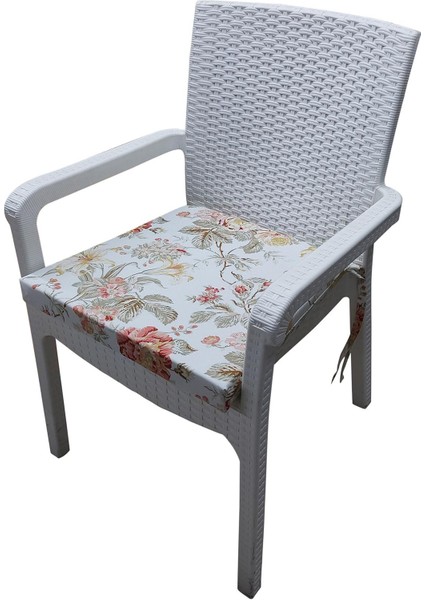 6 Adet Duck Bezi Rattan Minderi-Tac 33110 03