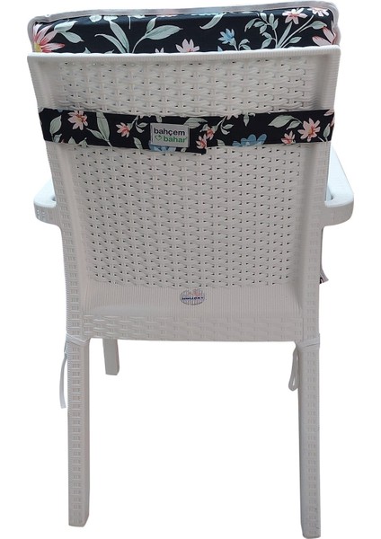 6 Adet Elit Yüksek Arkalı Minder Duck Bezi-Eltm-Prm 111089 V002 V6
