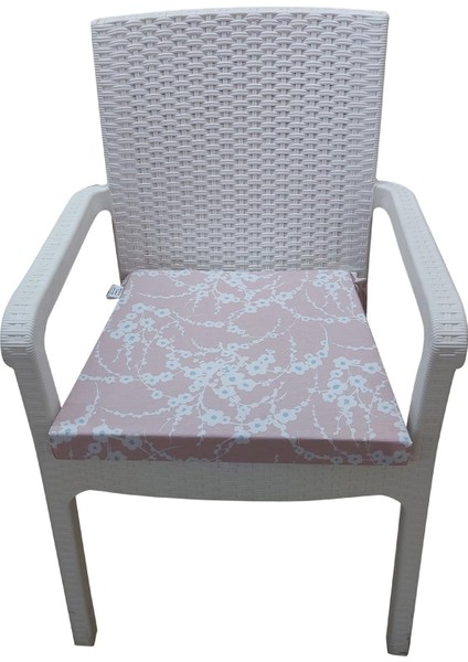 6 Adet Duck Bezi Rattan Minderi-Taç 33763-01
