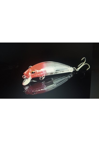 1 Adet Işıltılı Minnow Balıkçılık Yemi, 8.99CM 3D Gözlerle