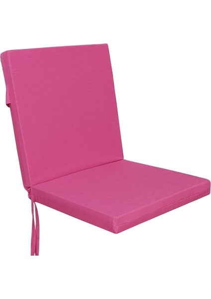 6 Adet Elit Yüksek Arkalı Minder Duck Bezi-Fuşya indirimleri