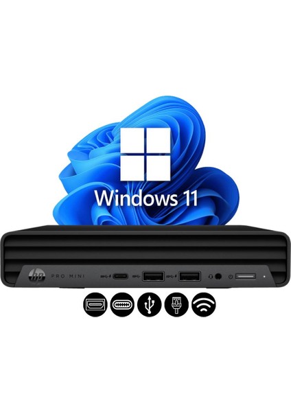 Pro 400 I3-14100T 40GB 512GB M.2 SSD 937L3EA ATL29 W11PRO Mini Masaüstü Bilgisayar