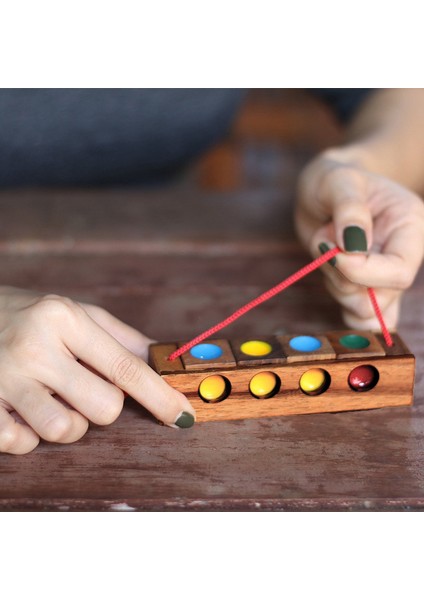 Iq 3D Ahşap Bulmaca Rompecabezas Montessori Yüksek Zorluk Zeka Oyunu Bulmaca Casse Tete Juegos De Lógica (Yurt Dışından)