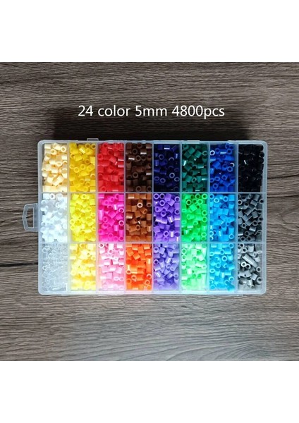 2.6/5mm Sigorta Boncuk Kitleri Demir Boncuk Seti Eriyen Boncuklar Piksel Sanat Bulmacası Kendin Yap Çocuklar 3D Bulmacalar El Yapımı Dekorasyon Üretim Oyuncakları (Yurt Dışından)
