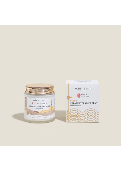 Seoul Edition Shea Butter & Rice Bran Body Cream / Shea Yağı ve Pirinç Kepeği Içeren Vücut Kremi 250ML fiyatları